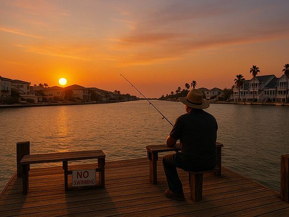 __ Complex with Fishing Pier & Fish Cleaning Station