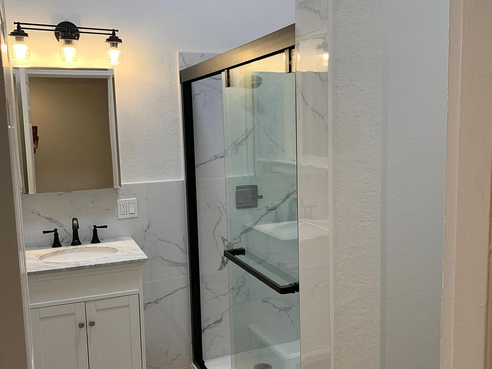 Spacious new remodeled bathroom