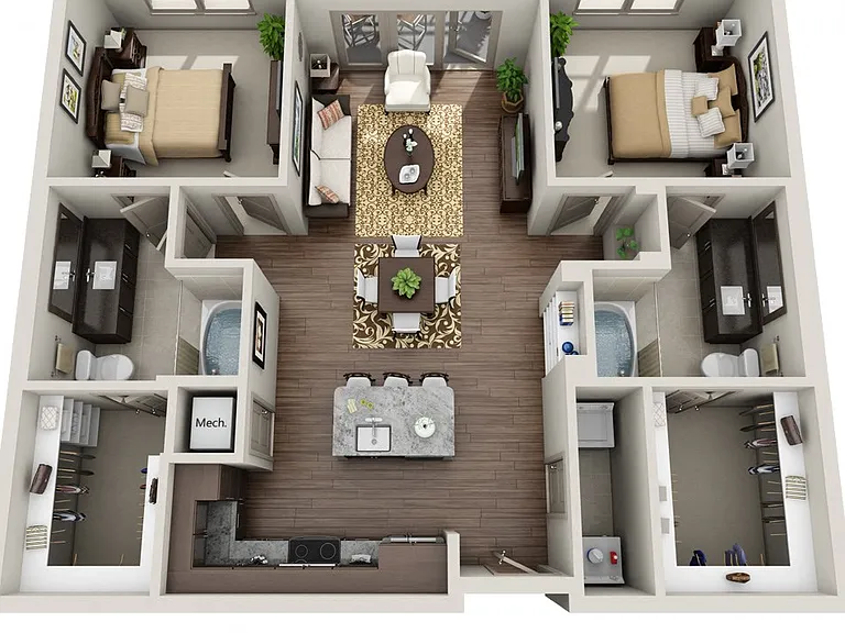 ALARA Uptown Luxury Apartments — Photo 32