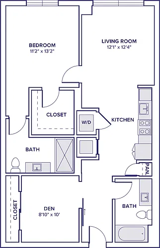 Floor plan A10D - South Tower