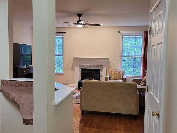 Entry towards Kitchen and Living Room