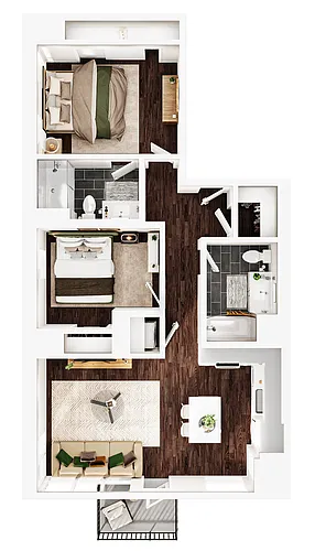 Floor plan B6