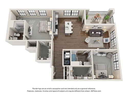 Floor plan The Parasol