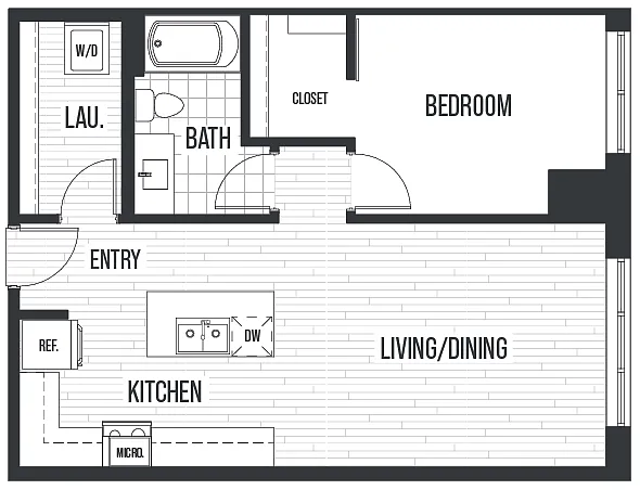Floor plan Plan 1G