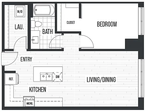 Floor plan Plan 1G