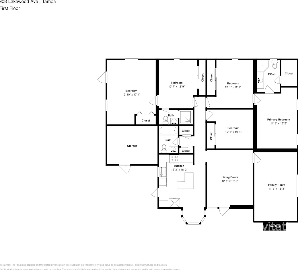 908 Lakewood Ave Tampa, FL 33613 — Photo 2