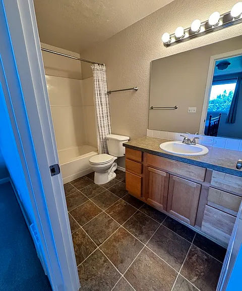 Secondary bedroom attached full bath