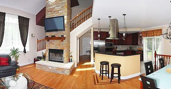 kitchen/living room