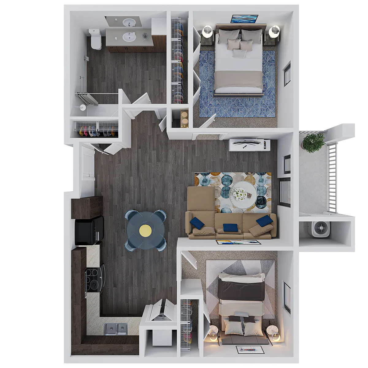 Floor plan B2