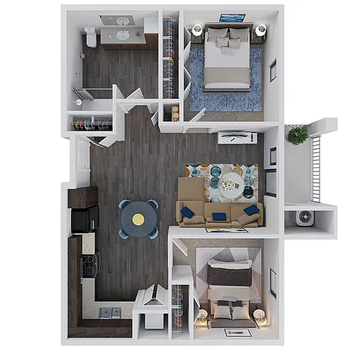 Floor plan B2