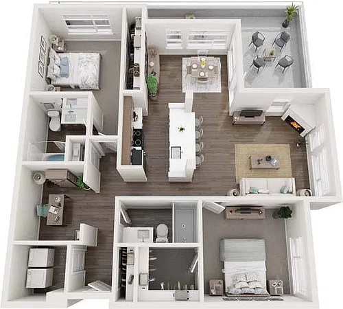 Floor plan B2QD