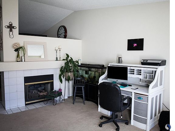 Sitting Room with double sided fireplace
