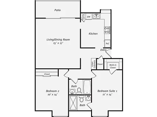 Floor plan B3