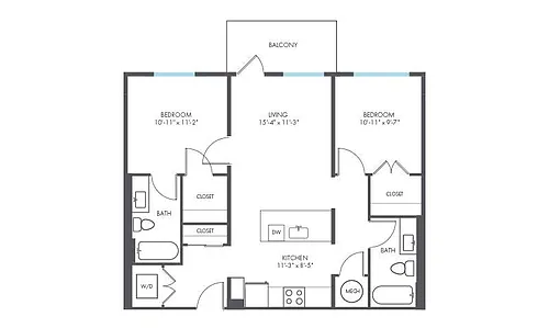 Floor plan Fluxus