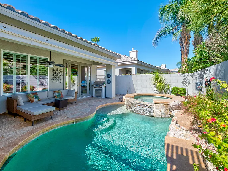 Backyard pool