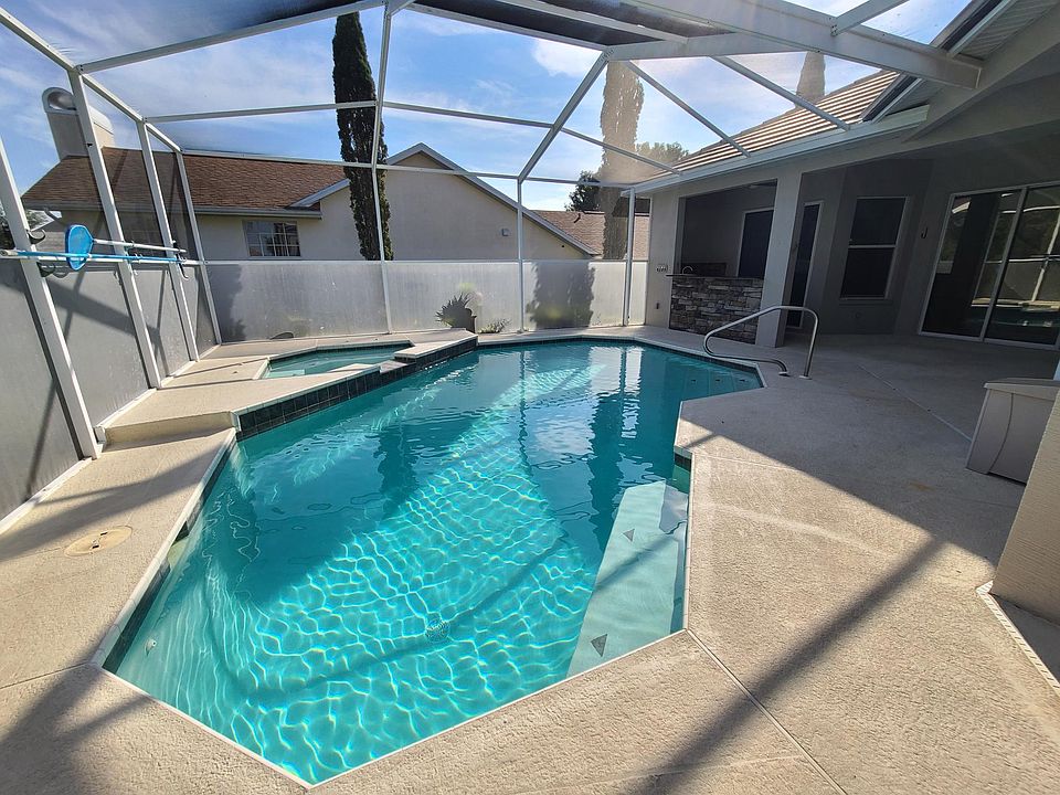 Pool and spa view