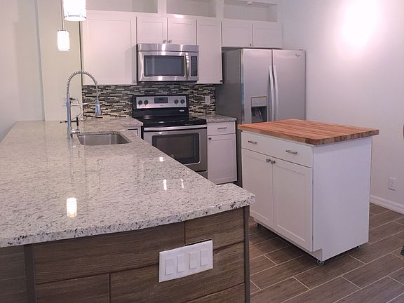 Rolling Butcher Block Island