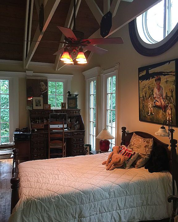 Upstairs bed