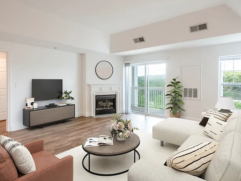 Living Room with Balcony
