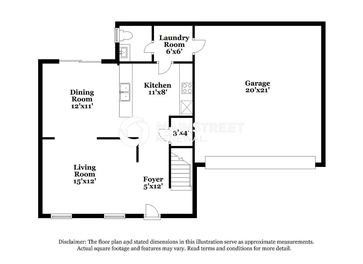 Floor Plan - 3526 Dashiel Dr