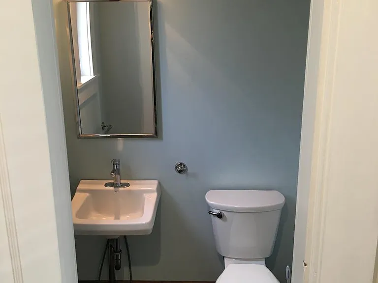 half bath on first floor