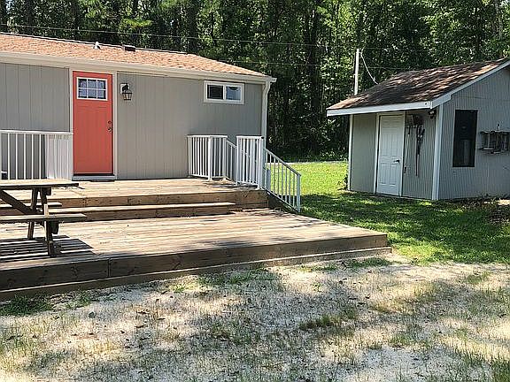 Back of home and shed