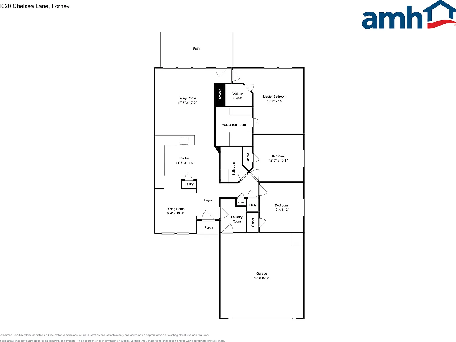 3 bed, 2.0 bath, 1508 sqft, $1,775 — Photo 2