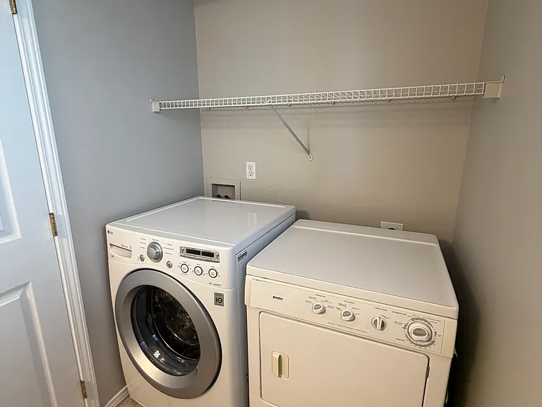 2nd level - 1/2 bath + utility room