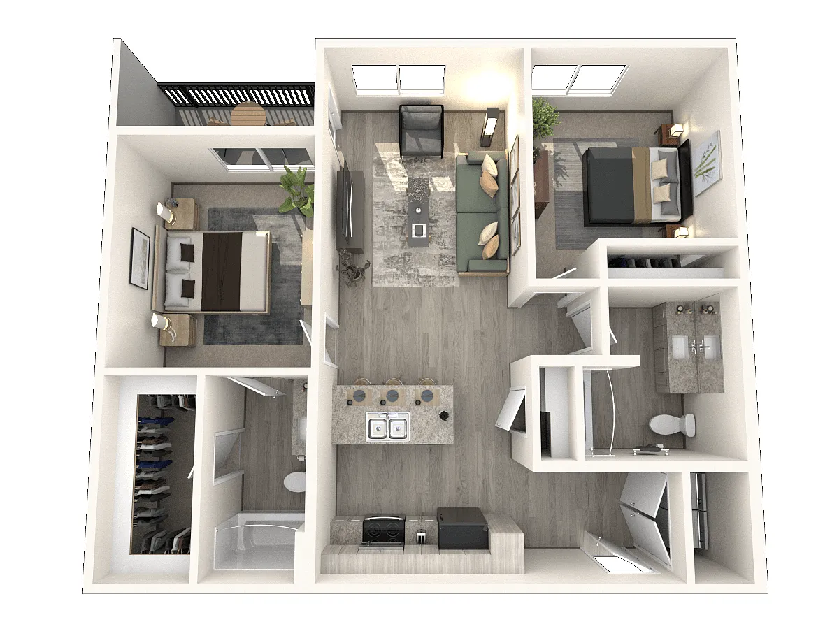 Floor plan B1