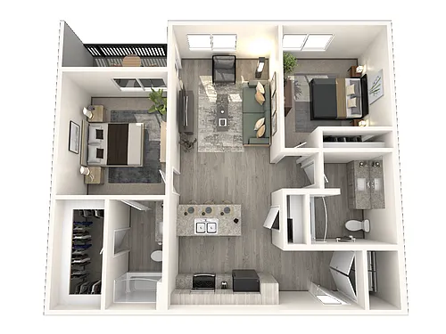 Floor plan B1