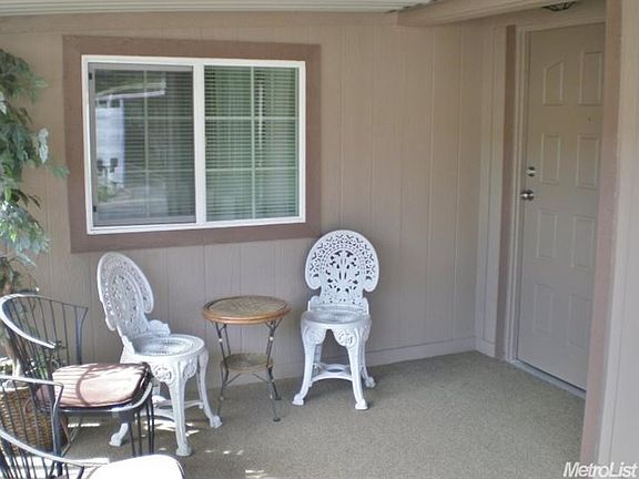 front entrance to home. extra wide door.