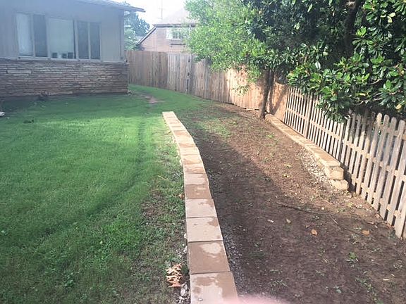 1224 Back Yard Retain. Wall