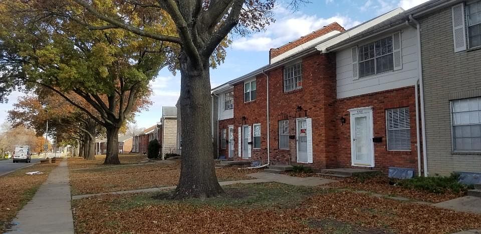 Front of the Townhome