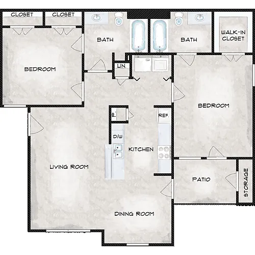 Floor plan Plan C