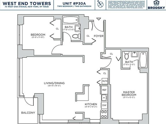 2nd image of 75 W End Ave APT P30a