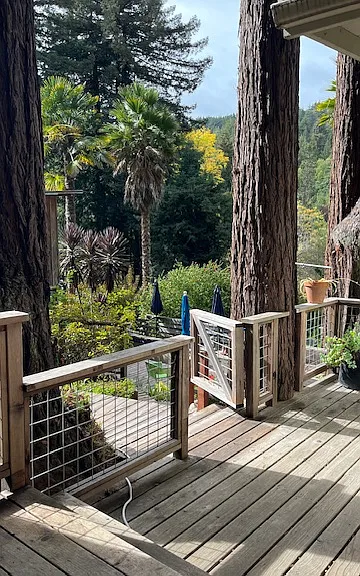 front deck view