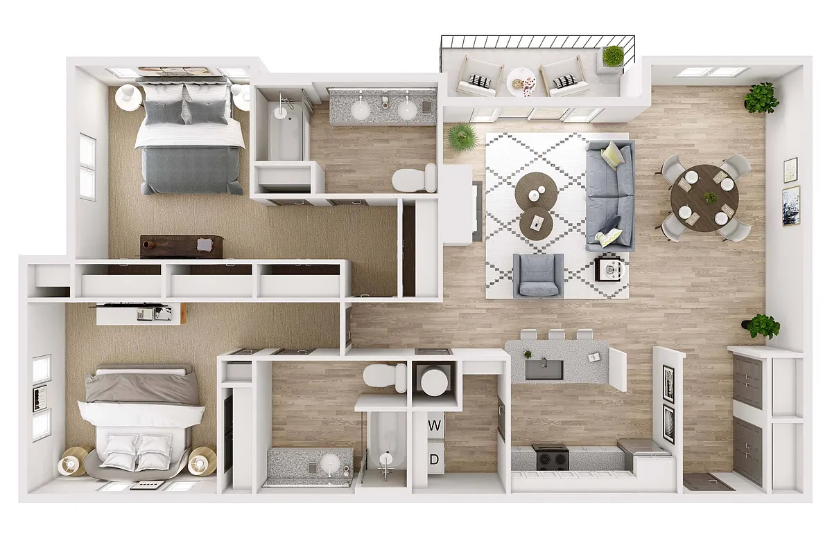 Floor plan B4