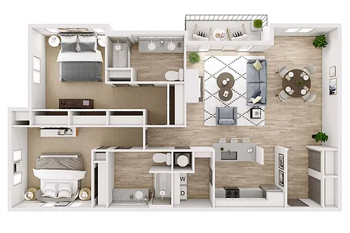 Floor plan B4