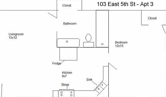 1 bed, 600 sqft, $725 — Photo 3