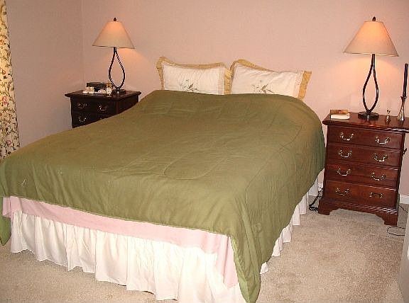 Charming Master Bedroom.