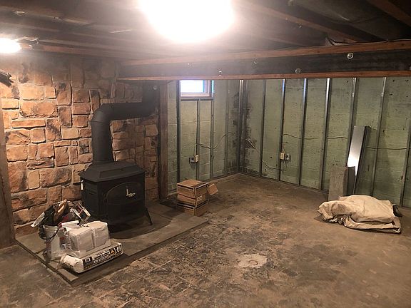 Unfinished basement 