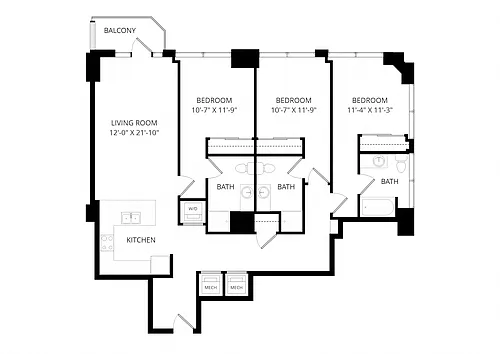 Floor plan C4
