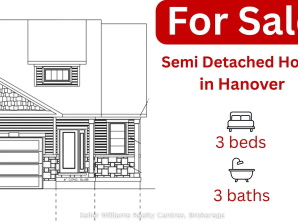 844 22nd Ave #A, Hanover, ON N4N 3T7