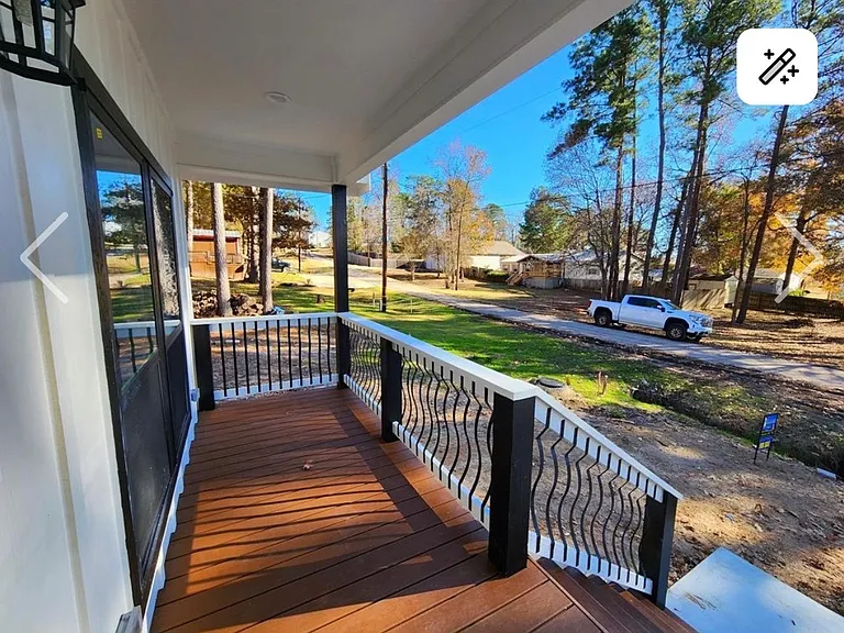 Front covered patio