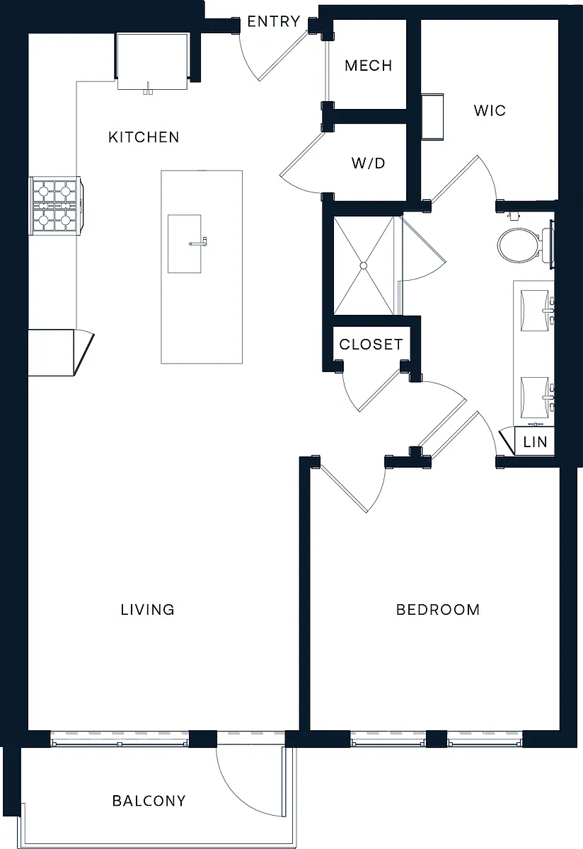 Floor plan A1I