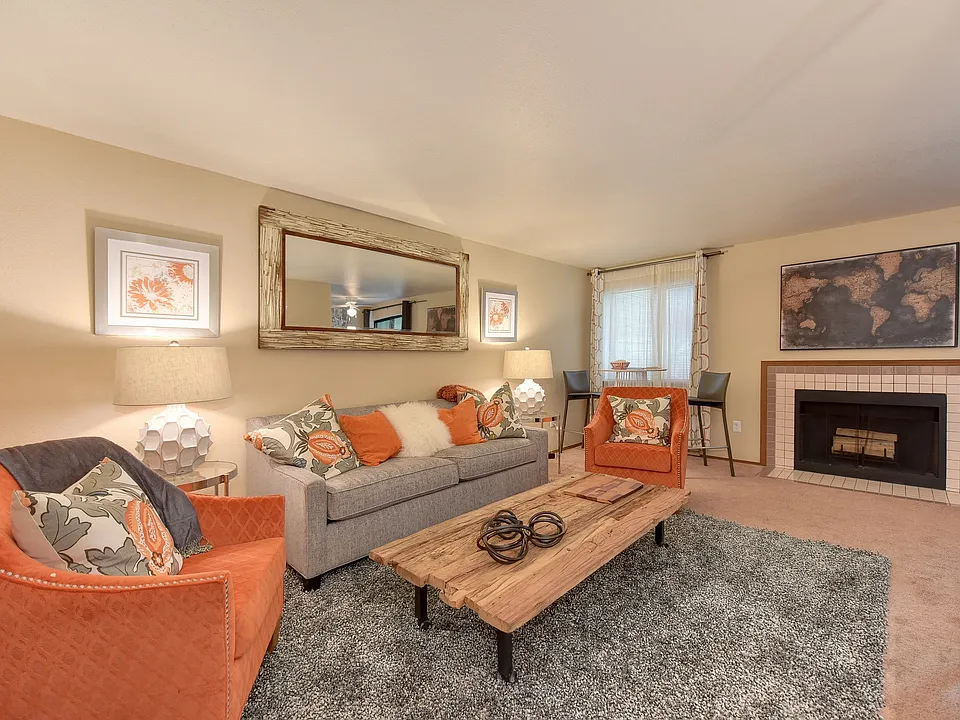 Living Room with Window