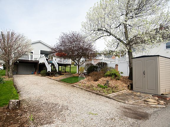garage/driveway to alley.