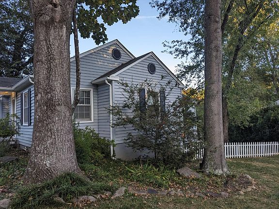 Side of house from yard