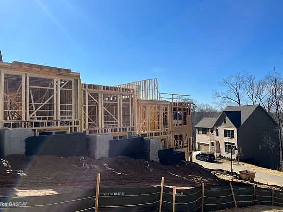 Rear Exterior Construction Progress.