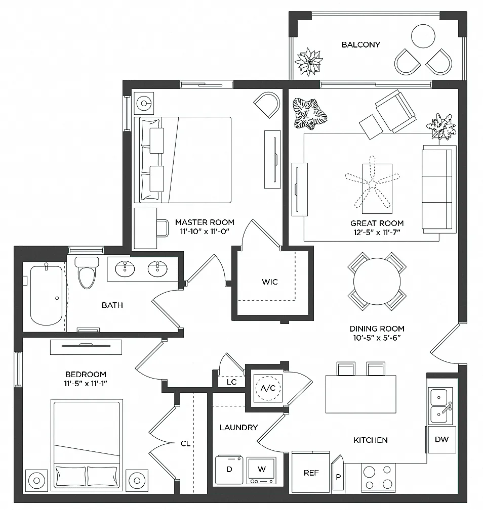 Floor plan CASSAVA